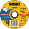 Image de DeWALT DT43902 Doorslijpschijven 125x22.2x1mm. RVS/INOX VE=1