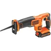 Image de BLACK+DECKER 18V reciprozaag - 1x2.5Ah, 1A lader - BDCR18E1-QW
