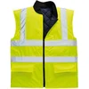 Image de Portwest Hi-Vis Omkeerbare Bodywarmer S469 - Geel - XXL