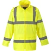 Image de Regenjas Geel Maat 3XL met reflecterende striping