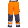 Image de Portwest Lyon Hi-Vis Broek TX51 - Oranje/Marine - XXL