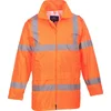 Image de Regenjas Oranje Maat 3XL met reflecterende striping