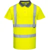 Image de Portwest Hi-Vis Korte Mouw Polo S477 - Geel - 7XL