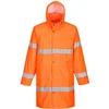 Image de Portwest Hi-Vis Regenjas 100cm H442 - Oranje - M