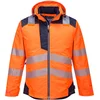 Image de Portwest PW3 Hi-Vis Winterjack T400 - Oranje/Marine - S
