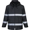 Image de Portwest Klassiek Iona Regenjack F440 - Zwart - M