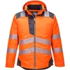 Image de Portwest PW3 Hi-Vis Winterjack T400 - oranje/grijs - XXL
