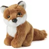 Image de Living Nature - Knuffel - Vos - Zittend - 15 cm