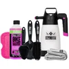 Image de Muc-Off Foam Sprayer Kit - Fietsreiniging Set - Foam Spuit - Reinigingsconcentraat - Spons - Microvezeldoek - Reinigingsborstels - Geschikt voor Fiets en Motor