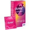 Image de Durex Pleasure Max condooms (=Pleasure me) - 10 stuks - Met Ribbels en Nopjes voor maximaal genot - Hoge Kwantumkorting