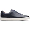 Image de Clarks Un Costa Lace Heren Veterschoenen - Navy Leather - Maat 42