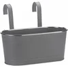 Image de Hangende plantenbak Smart Garden metal Grijs