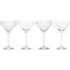 Image de Set van 4 Champagneglazen, 0.4 L   Mikasa | Cheers Proosten doe jij met de champagneglazen uit de Cheers-collectie van Mikasa. Met deze set van vier champagneglazen feest jij in stijl. De glazen hebben een inhoud van 0
