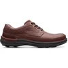 Image de Clarks Nature Three Heren Veterschoenen - Mahogany Leather - Maat 44