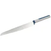 Image de Tasty 678246 Broodmes met gekarteld lemmet, keukenmes, banketmes, briochemes, mes, Roestvrij staal, Thermoplastisch, Grijs, Blauw, 35 cm