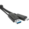 Image de Targus ACC1133GLX USB-kabel USB 3.2 Gen 1 (3.1 Gen 1) 1 m USB C Zwart