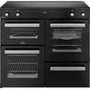 Image de Belling 444411801 fornuis Range-fornuis Electrisch Inductiekookplaat zones Zwart