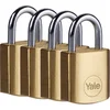 Image de Yale - Messing hangslot - 20 mm - Standard Protection - 4 stuks
