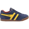 Image de Gola Harrier Suede - Heren Sneaker - Navy-Zon-Rood