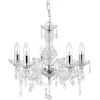 Image de Searchlight Marie Therese - Kroonluchter - 5 lichts - Chroom