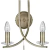 Image de Searchlight Ascona - Wandlamp - 2 lichts - Brons