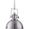 Image de Searchlight INDUSTRIAL PENDANT - Hanglamp - 31cm - Matstaal