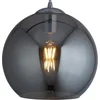 Image de Searchlight Balls rookglas - Hanglamp - 1 Lichts - Smoke - Glasbol - 32cm