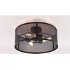 Image de Plafondlamp - zwart gaas wire -   Ø 45cm