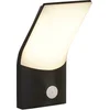 Image de Searchlight COPENHAGEN Wandlamp Zwart Met Bewegingssensor