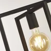 Image de Searchlight PLAZA Hanglamp 4 Lichts Zwart Verstelbaar