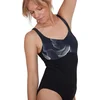 Image de Speedo dames badpak print - zwart/wit