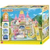 Image de Sylvanian Families 5743 Zonnig Kinderopvang Kasteel- inclusief 1 fluweelzachte bloemen hangoor konijn baby