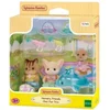Image de Sylvanian Families 5749 Trio Peutervriendjes Zwembad Fun- inclusief 3 fluweelzachte speelfiguren
