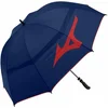Image de Mizuno Tour 55 inch Twin Canopy Staff Golfparaplu - Blauw Rood