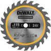 Image de DeWALT Cirkelzaagblad voor Hout | Construction | Ø 115mm Asgat 9,5mm 24T - DT20420-QZ
