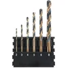 Image de DeWalt Accessoires Houder + Black & Gold ronde schacht metaalboren | 6 stuks | 2 mm, 3 mm, 4 mm, 5 mm, 6 mm, 8 mm - DT70828-QZ
