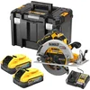 Image de DeWALT DCS573H2T Accu Cirkelzaag 190mm 18V XR 5.0Ah POWERSTACK in TSTAK