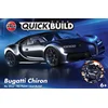 Image de Airfix Constructiespeelgoed - J6025 QUICKBUILD Bugatti Chiron - Zwart - Sport Auto Bouwstenen set - Airfix