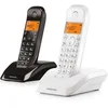 Image de Draadloze huistelefoon handset Motorola S1202 White Black