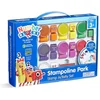 Image de Learning Resources Number Blocks - Stempelk Zestaw - Stampoline Park - Kleurrijke Klocki - 20 Stuks - 12 Kleurpads