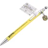 Image de The Carat Shop - Harry Potter - Pen met Huffelpuff Wapenschild Bedel - Geel en Zilver