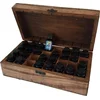 Image de Opbergbox 32 vakken hout - Etherische olie - Sieradendoos - Organizer