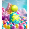 Image de GRANDEUR Kinderparfum BUBBLE GUM, 50ml, Eau De Parfum, - Speelse Geuren voor Kinderen! . Perfect als speelgoed of cadeau! Bestel nu en verras je kind!, communie