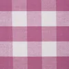 Image de Homescapes Grote geruite katoenen stof roze en wit - verkocht per meter, 150 cm breed