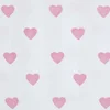 Image de Homescapes stof per meter harten roze 150 cm breed