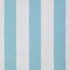 Image de Homescapes Blauw en Wit Gestreepte Katoenen Stof - Verkocht per meter brede strepen, 150 cm breed
