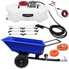 Image de ATV-aanhanger & 100L spuitset met 6-nozzle boom, zwaar terrein, tuin/landbouw