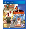 Image de Team17 Worms Battlegrounds + Worms WMD Double Pack Bundle Meertalig PlayStation 4