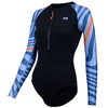 Image de 2025 ZONE3 Dames OWS Renew Badpak Met Lange Mouwen - Bla