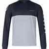 Image de Endura Singletrack Core Printed LS Jersey Black Grey